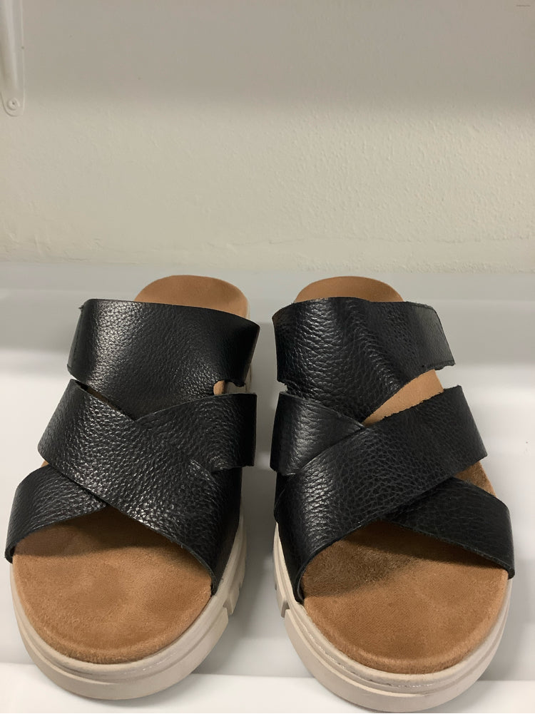 Vionic Shoe Size 9 Black Uptown Sunset Sandals