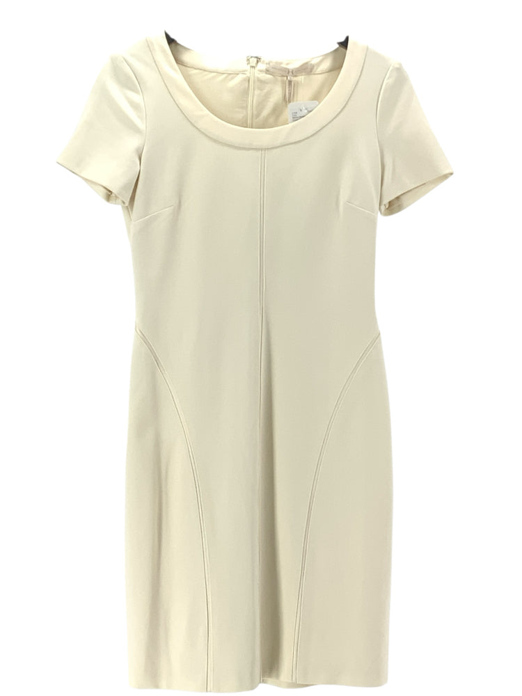 Halston Heritage Size 6 Cream Dress