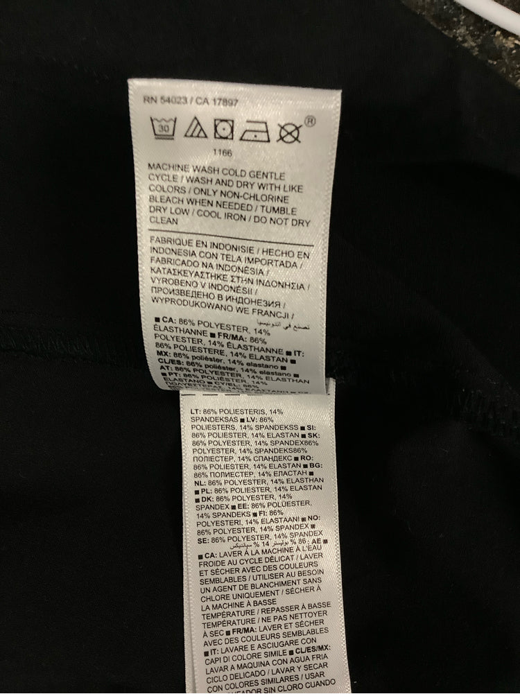 Athleta Size M Black Dress