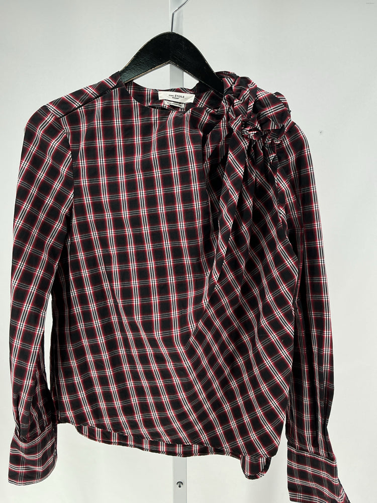 Isabel Marant Size 6 Black multi Shirt