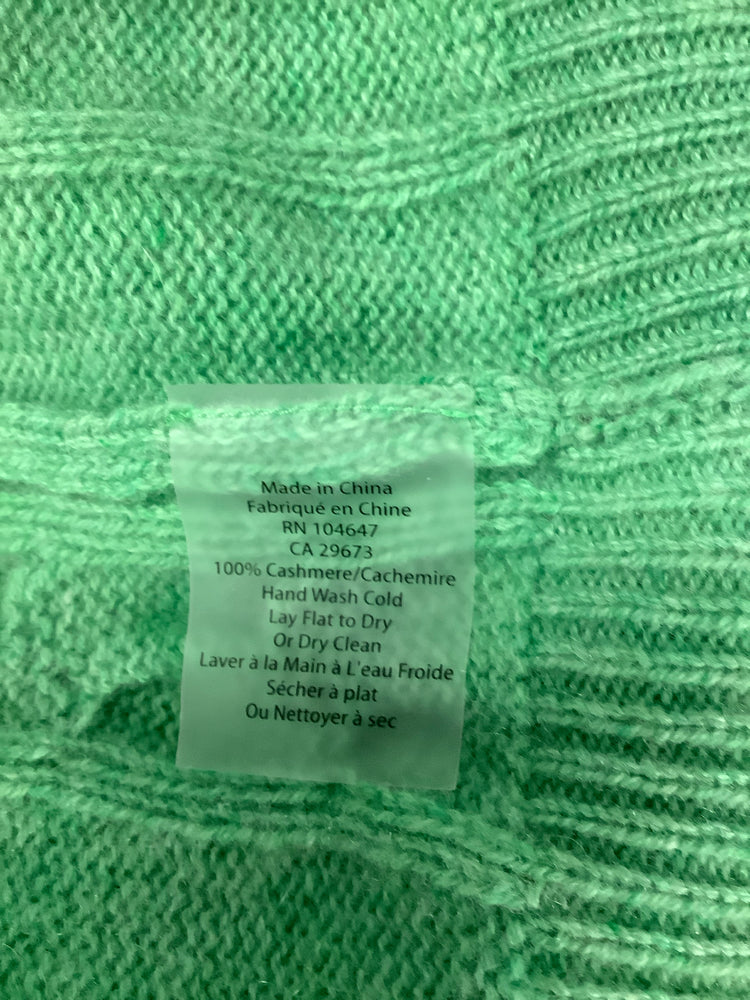 Kinross Size M Green Casey Sweater