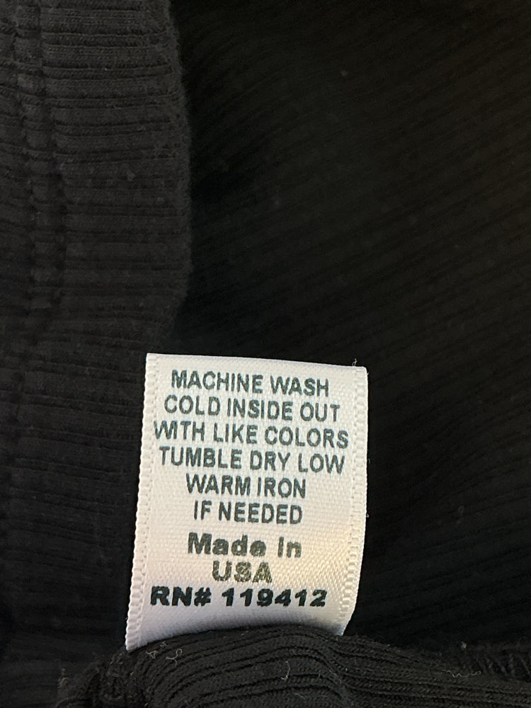 Monrow Size M Black Tank Top