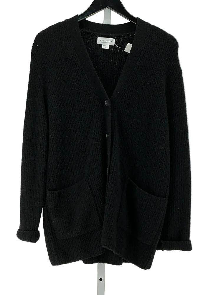Velvet by Graham Spencer Size XS Black Sweater