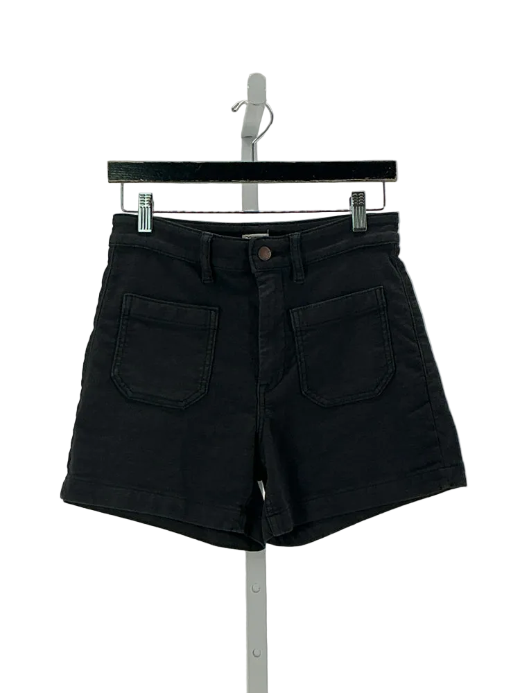 Faherty Size 25 Black Shorts