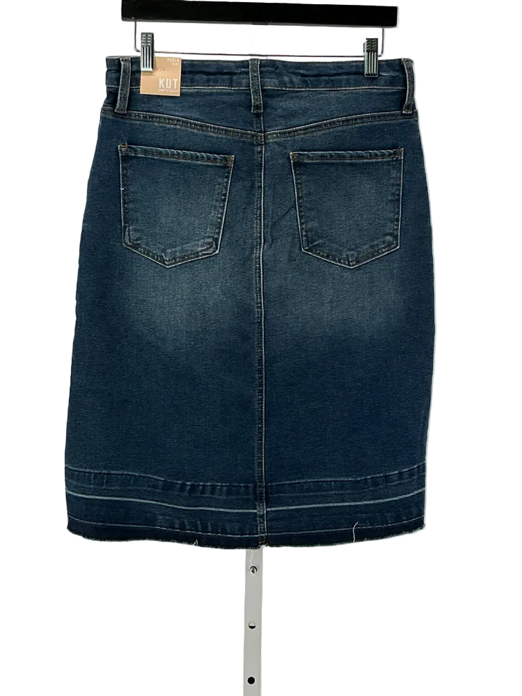Kut from the Kloth Size 6 Denim Skirt