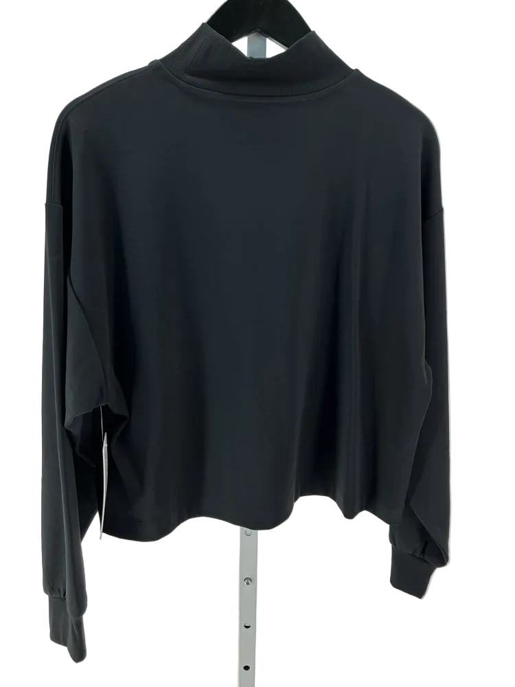 Athleta Size L Black Sweatshirt