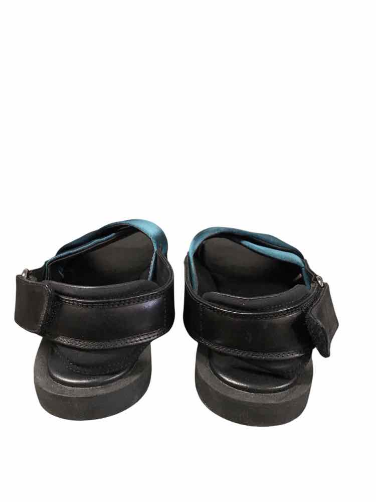 Aquatalia Shoe Size 8 Black & Blue Sandals
