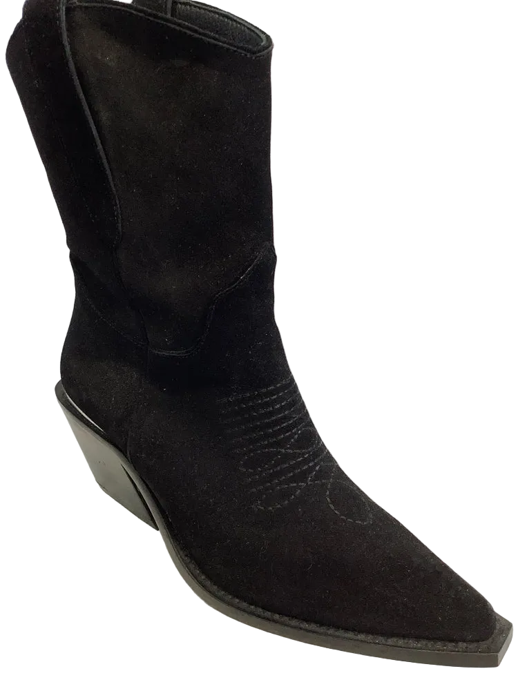 Anine Bing Shoe Size 7 Black Tania Booties