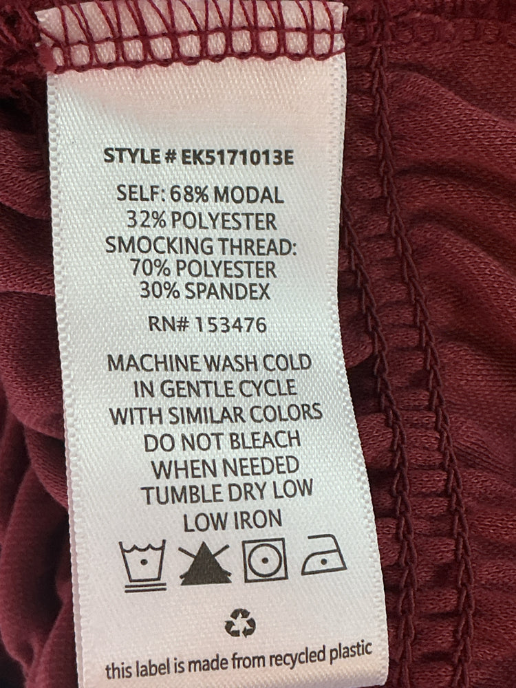 Evereve Size XS Burgundy Shirt