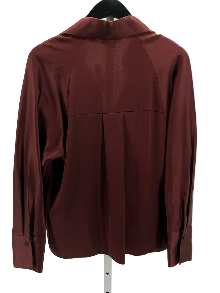 Vince Size S Brown Shirt