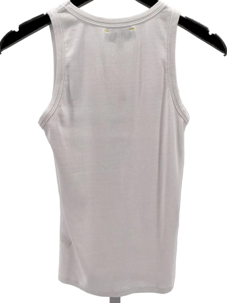 Kerri Rosenthal Size M White & black Tank Top