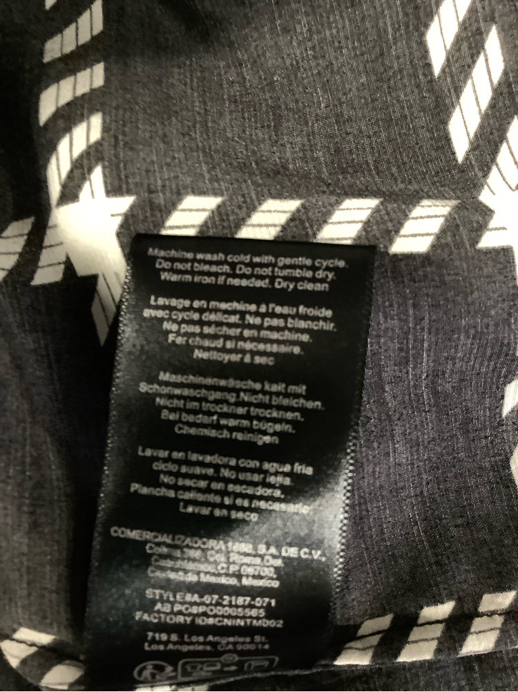 Anine Bing Size M Black & White Aspen Shirt