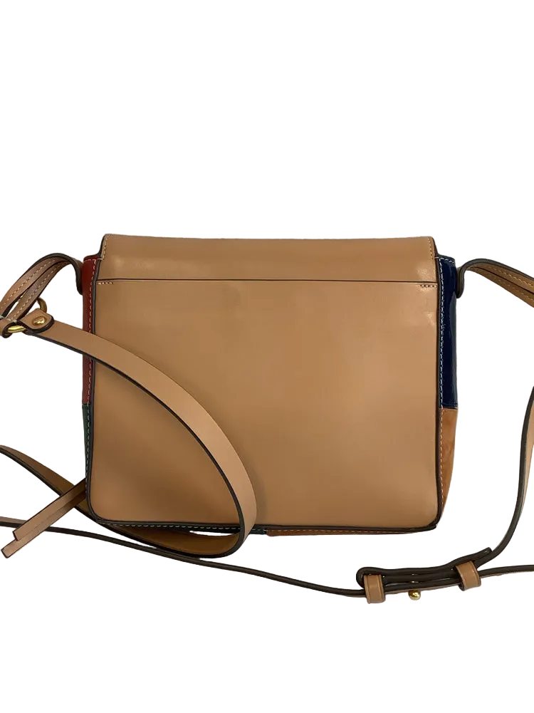 Tory Burch Tan Multi Miller Handbags