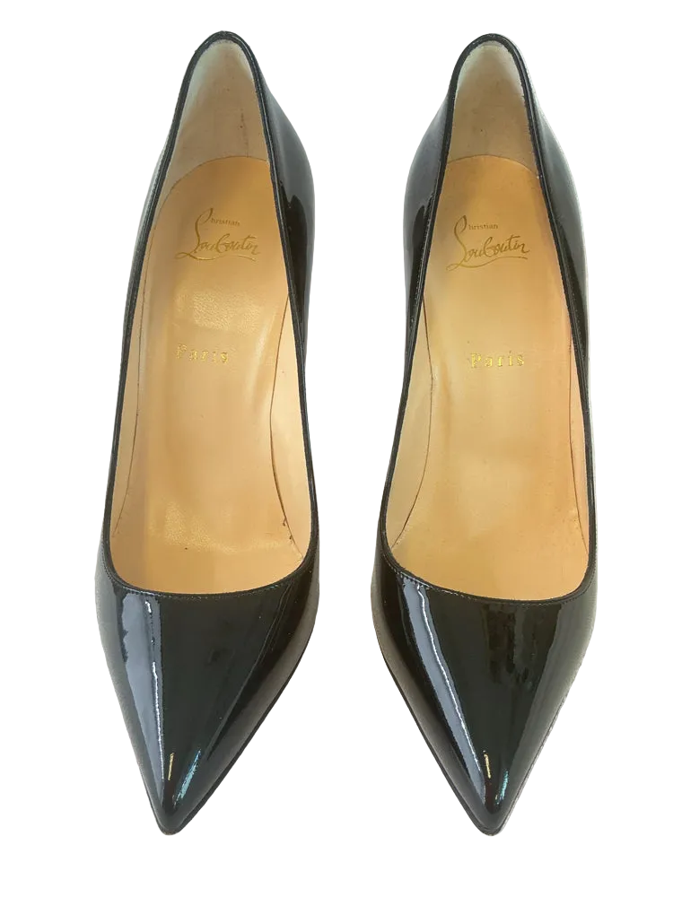 Christian Louboutin Shoe Size 10 Black kate Heels