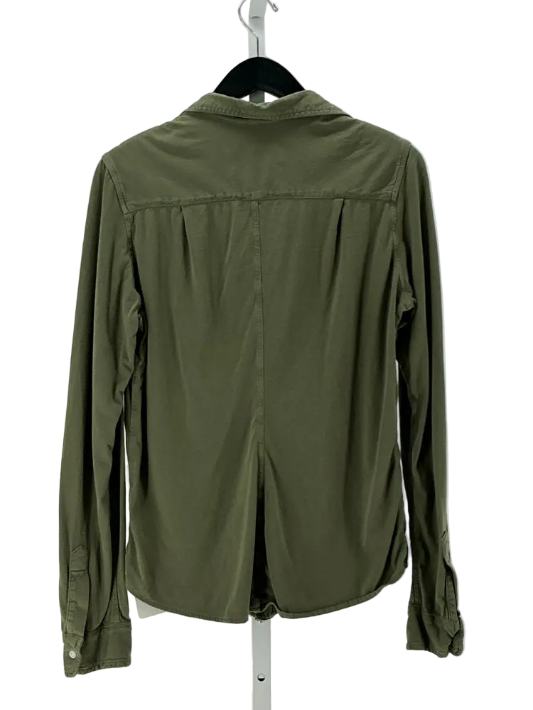 Frank & Eileen Size M Olive Barry Shirt