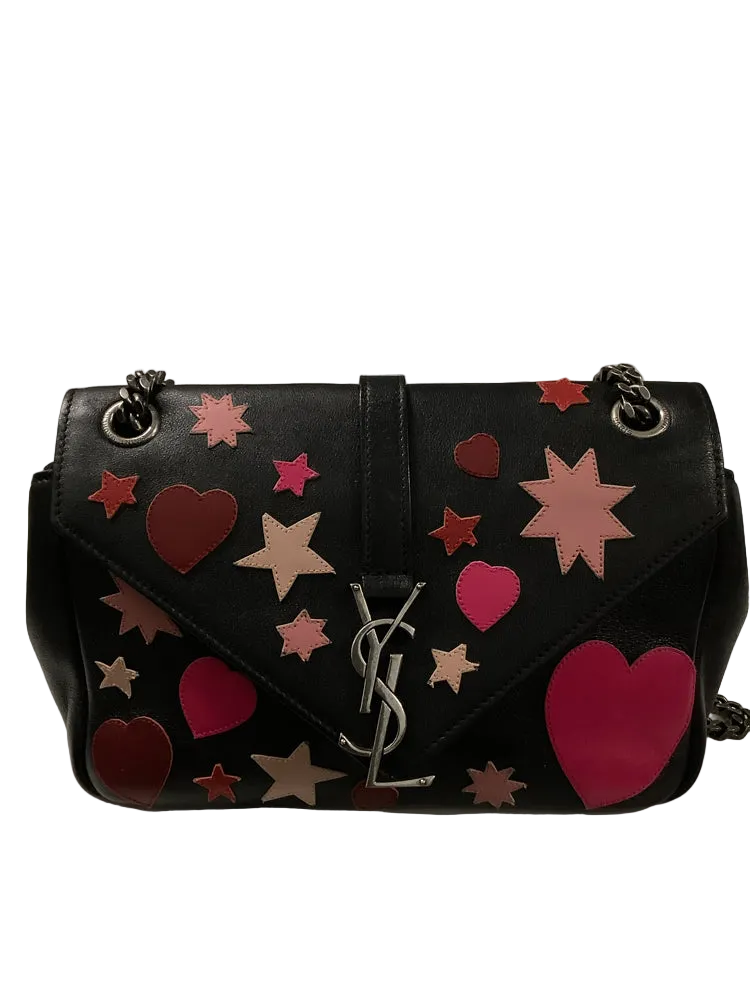 YSL Black multi Handbags
