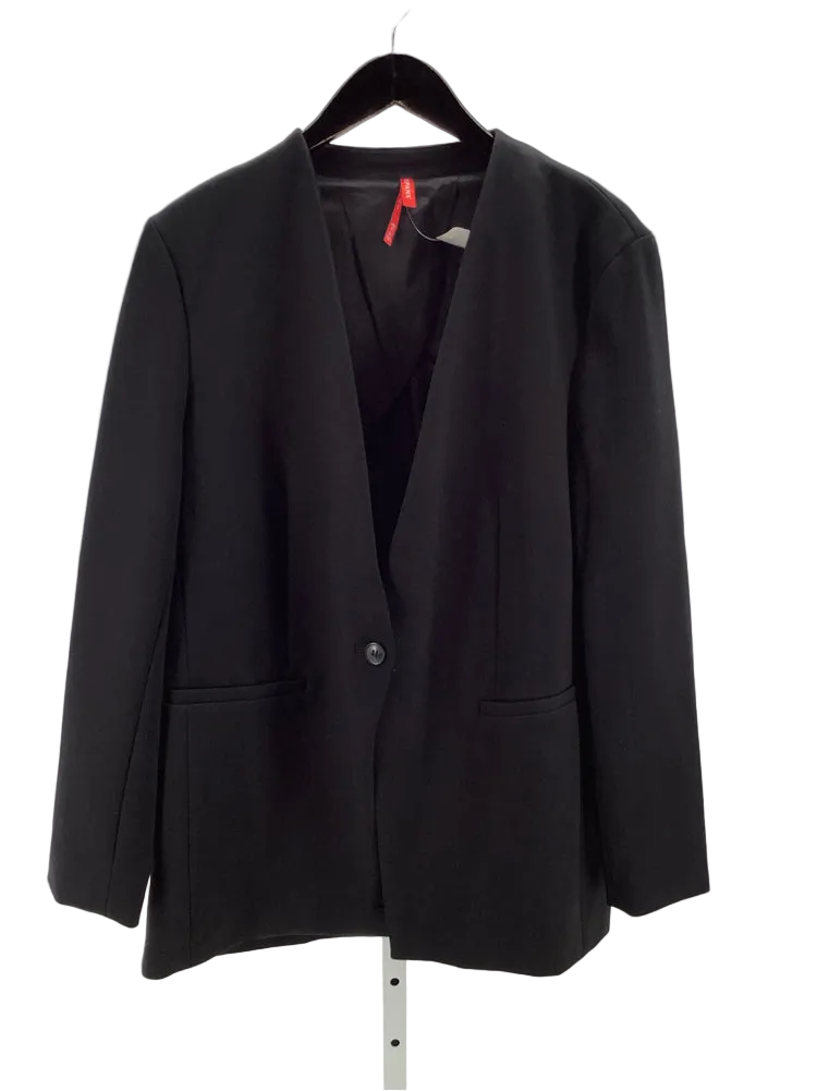 Spanx Size L Black Blazer