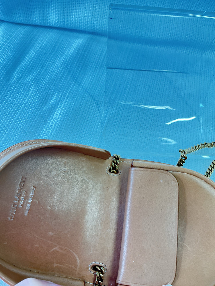 Saint Laurent Tan Kaia micro bag Handbags