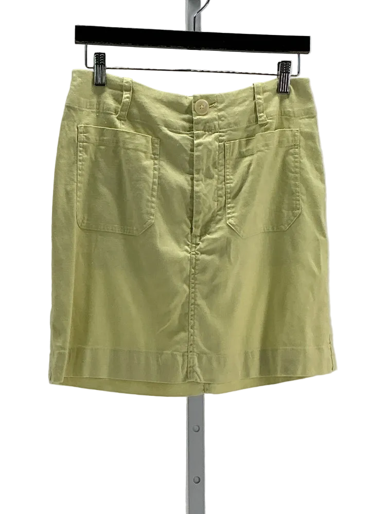 Maeve Size M Yellow Skirt
