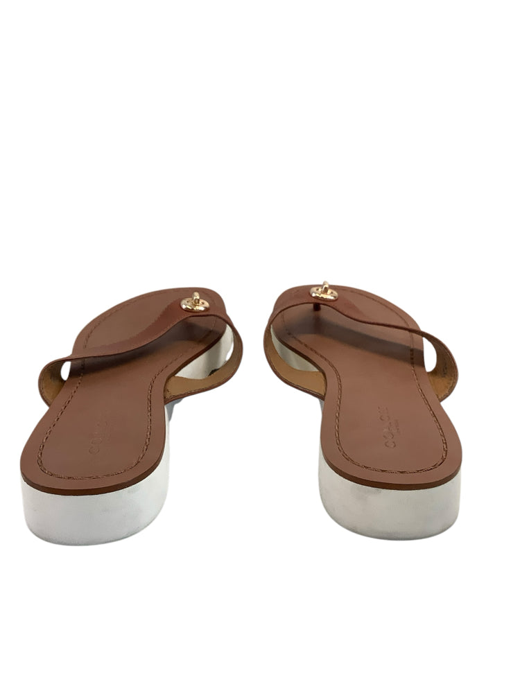 Coach Shoe Size 6.5 Tan Sandals