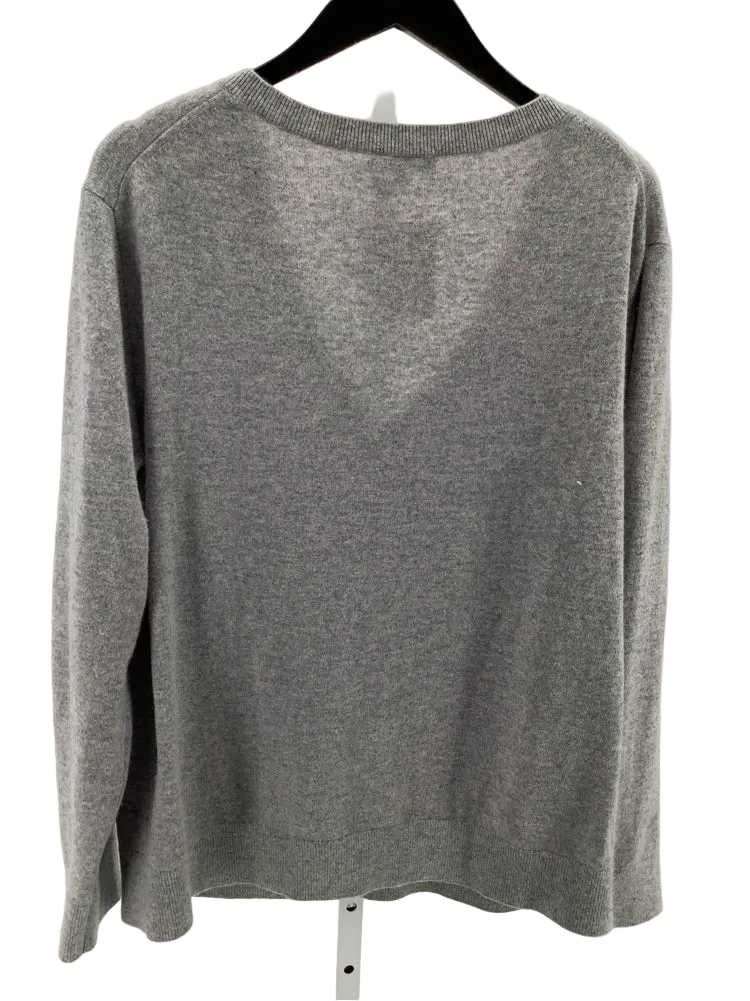 Vince Size XL Gray Sweater