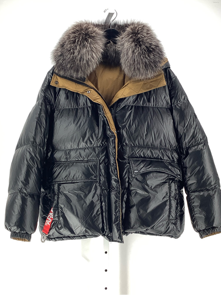 YS Army Size 10 Black & Brown Coat