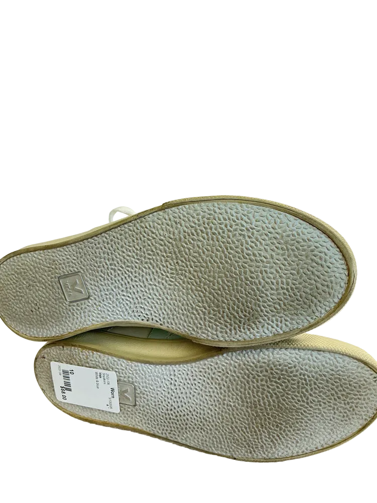 Veja Shoe Size 10 White & blue Sneakers