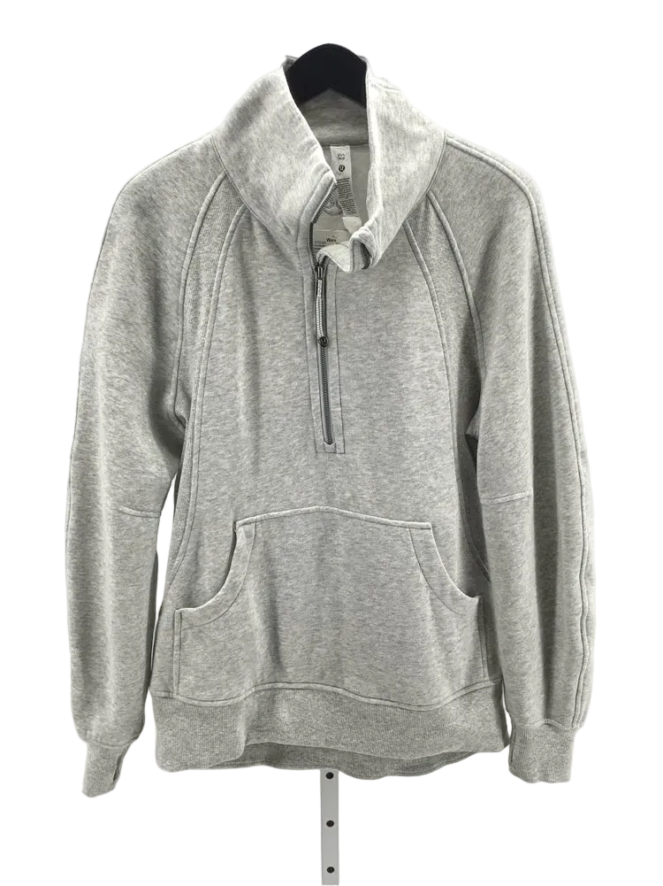 lululemon Size XS/S Gray Scuba Sweatshirt