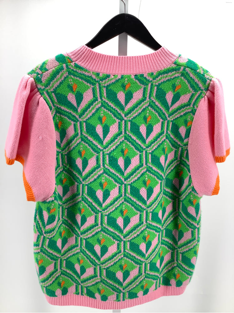 THML Size L Pink multi Sweater