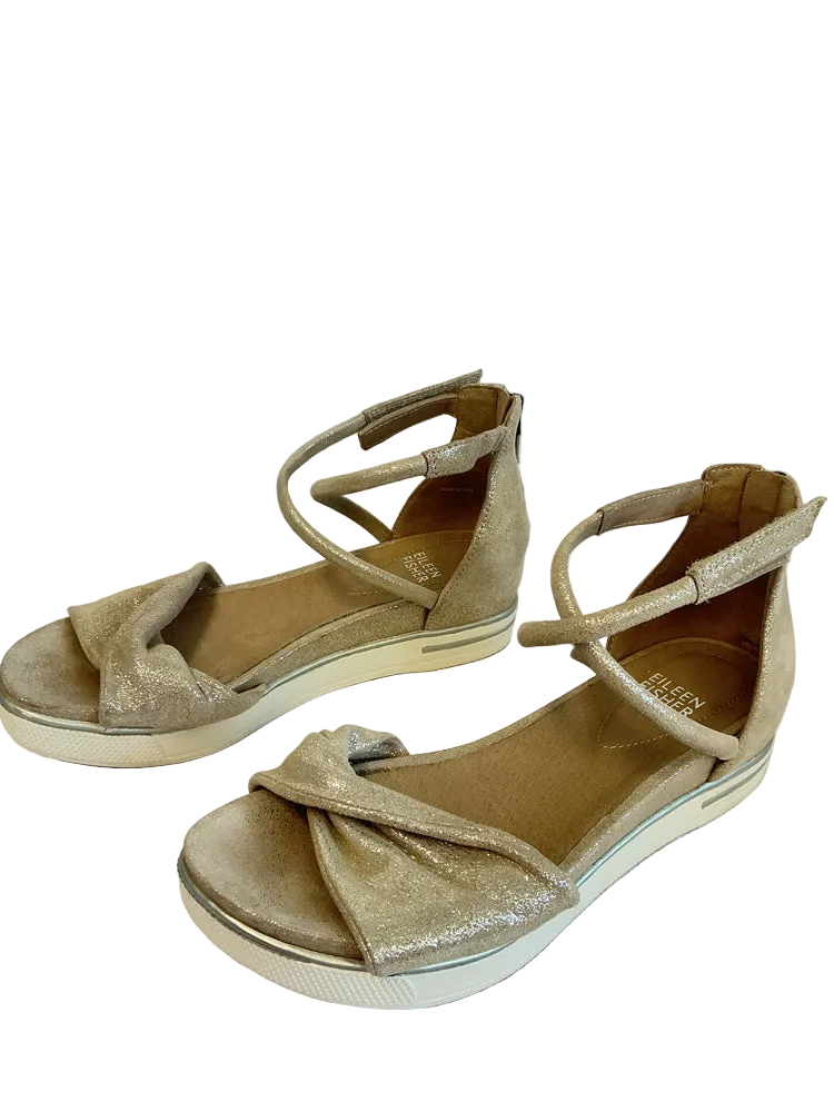 Eileen Fisher Shoe Size 6.5 Tan Sandals