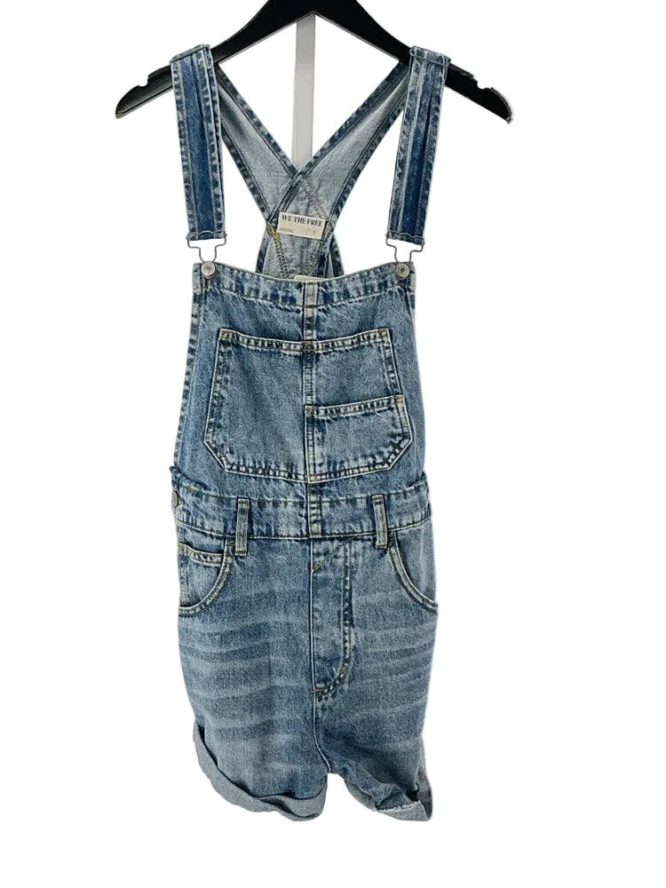 Free People Size S Blue Overalls