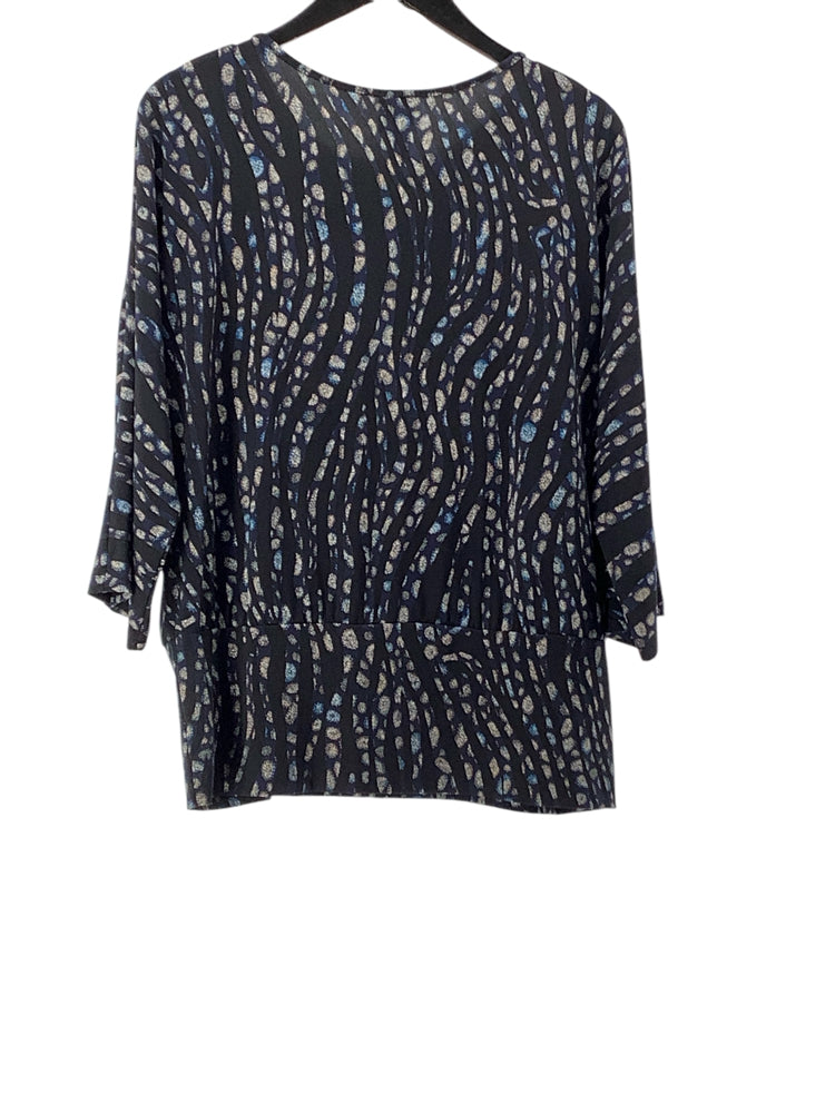 Clara Sun Woo Size XL Black multi Shirt