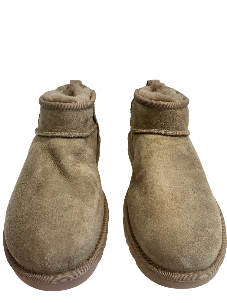 Ugg Shoe Size 9 Brown Ultra Mini Booties
