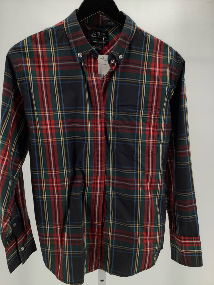 Jcrew Size 8 Black multi Shirt