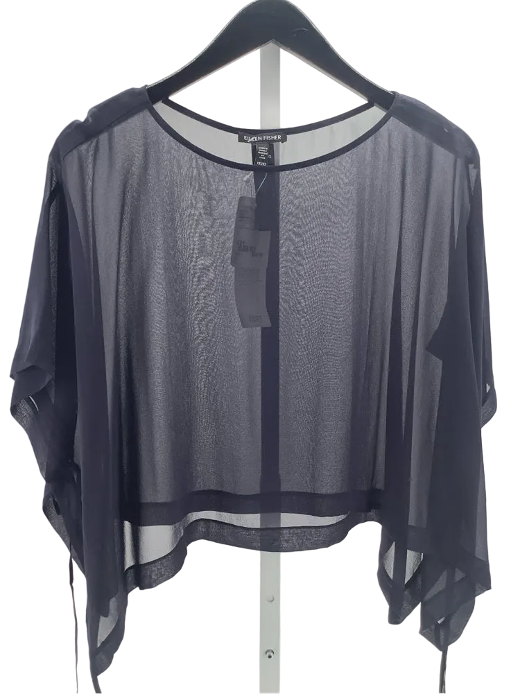 Eileen Fisher Size XXS Navy Shirt