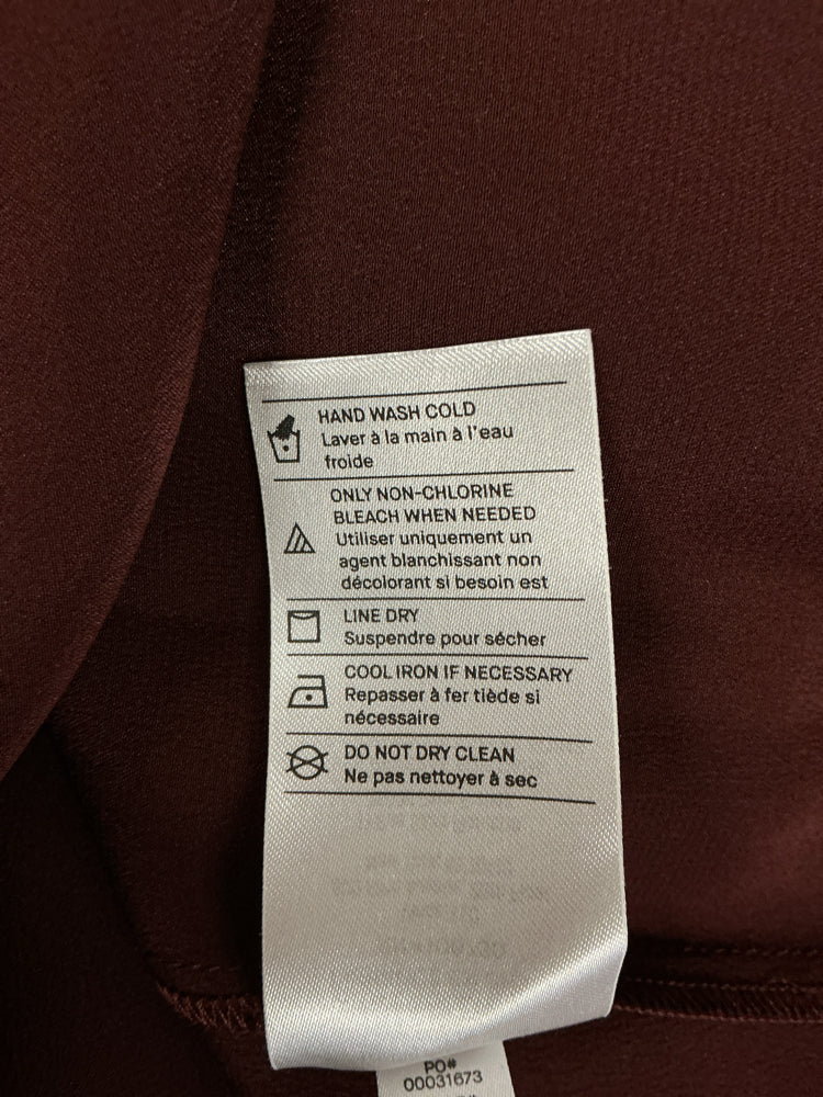 Vince Size S Brown Shirt