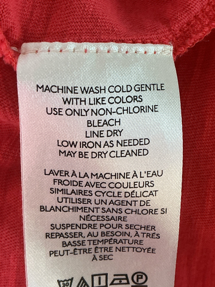 Anthropologie Size S Red Shirt