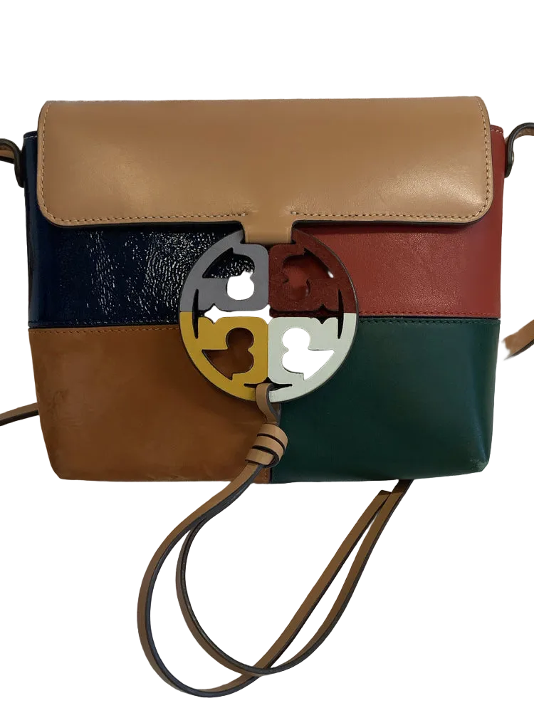 Tory Burch Tan Multi Miller Handbags