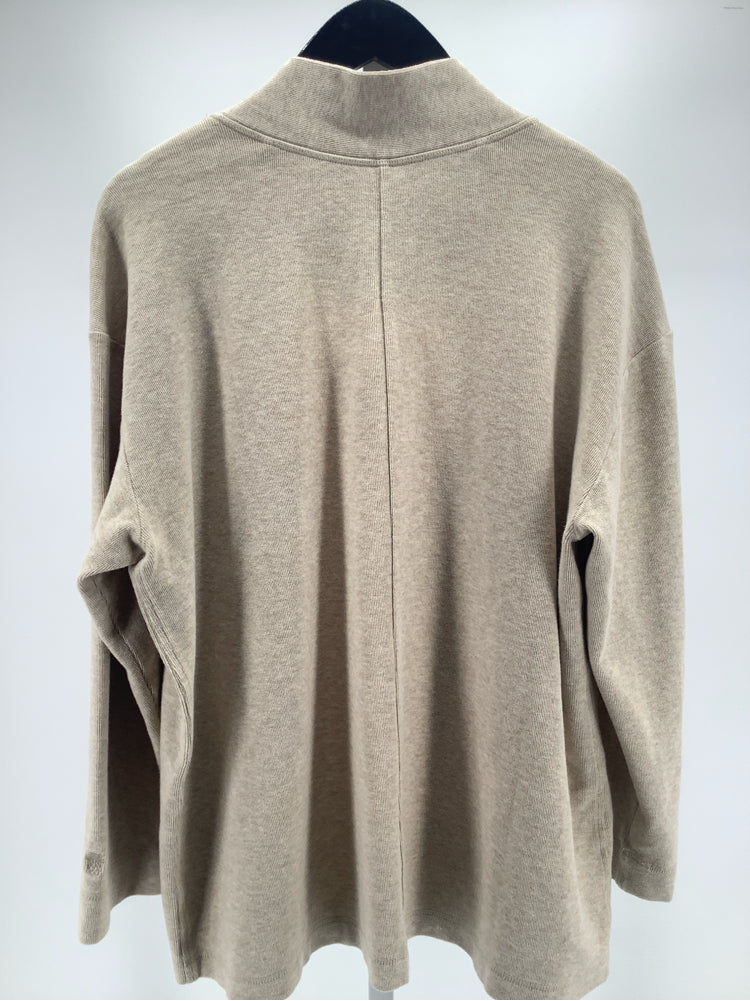 Tommy Bahama Size XL Tan Aruba Cardigan