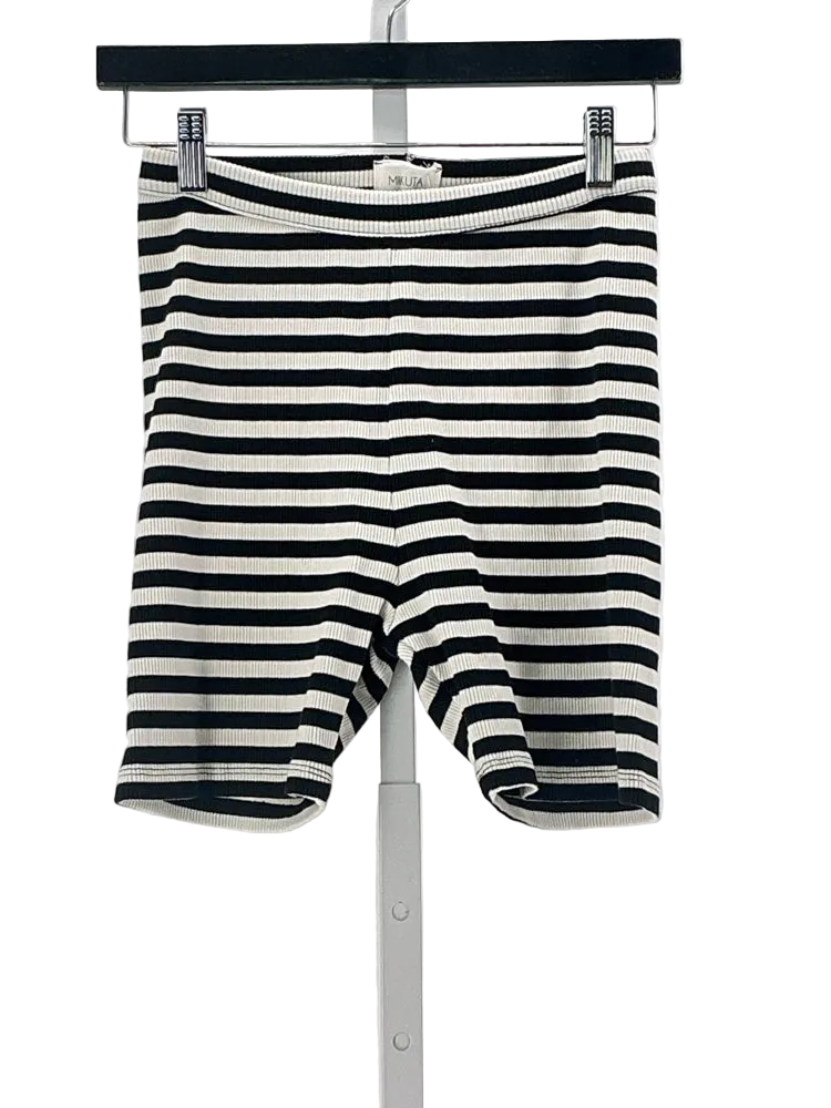 Mikuta Size M Black & White Shorts
