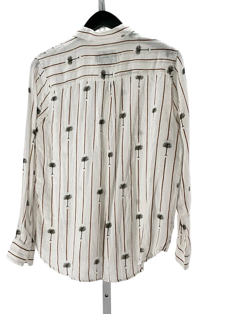 Rails Size S White multi Shirt