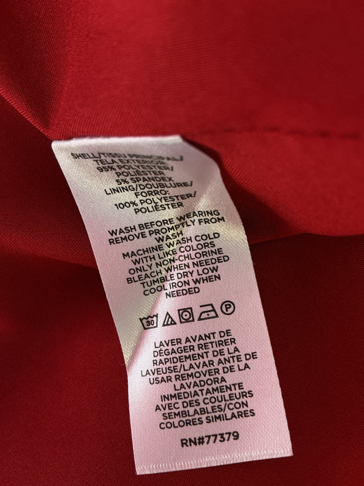 Ann Taylor Size 6 Red Jacket