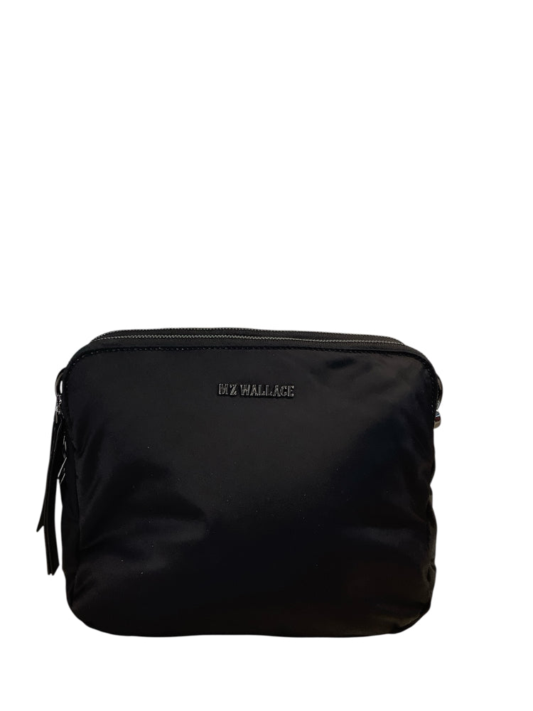 MZ WALLACE ブラック マザーズバッグ Parker Deluxe Quilted Crossbody Bag in Black | MZ Wallace