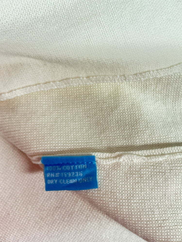 J. McLaughlin Size M White Cardigan