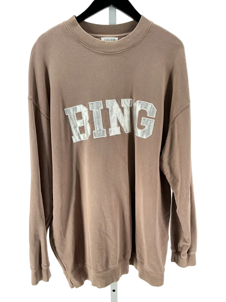 Anine Bing Size M Tan Sweatshirt