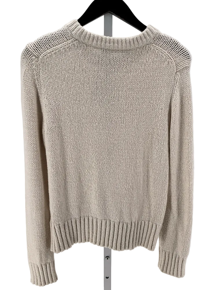Jenni Kayne Size M Cream Sweater