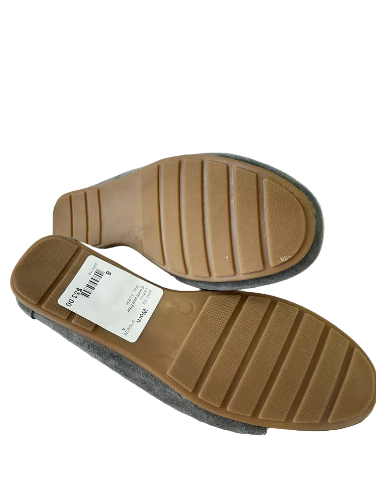 Coach and Four Shoe Size 8 Gray Loafers