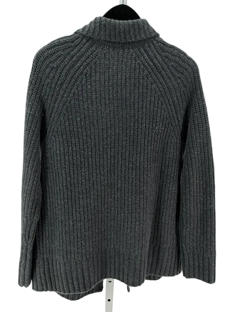 White + Warren Size S Gray Cardigan