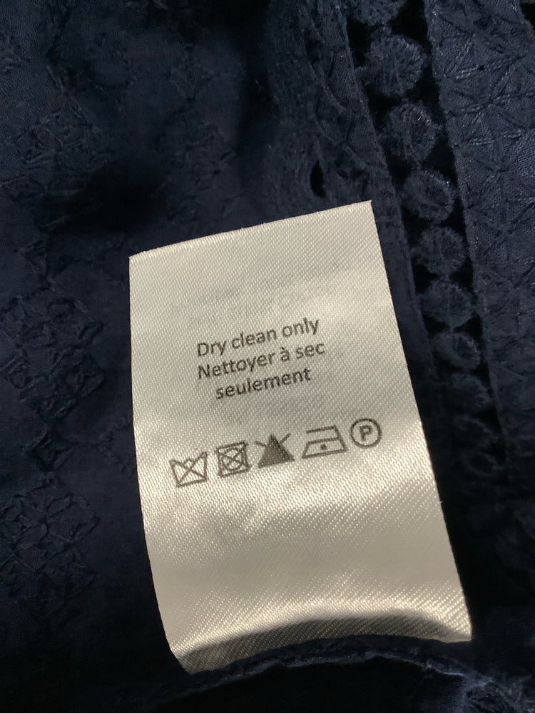 Veronica Beard Size XL Navy Daeja Dress