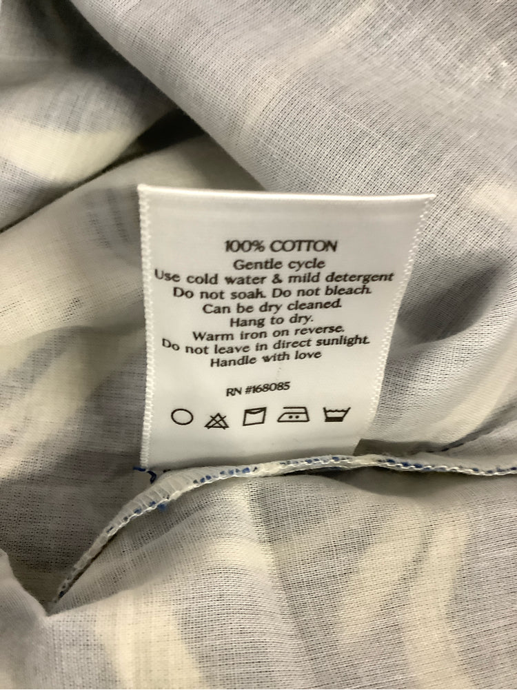 Beyond by Vera Size M Blue Multi Aspen Skirt